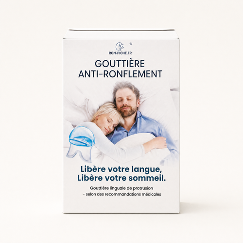 Pack RON-PICHE — 2 gouttières anti-ronflement, e-book offert